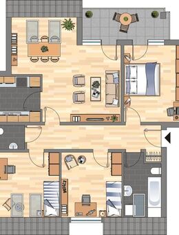 4-Zimmer-Wohnung in Bergkamen Nordberg - Bergkamen