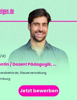 Dozentin / Dozent (m/w/d) Pädagogik, Kommunikation, Führung und innovative Lehre - Hamburg