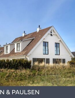 Neubau: Luxuriöses Hausteil (Ferienwohnung) zwischen Watt und Weststrand in Rantum - Sylt