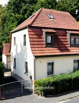 Wohnen im Grünen und dennoch zentral! Gestaltbares Einfamilienhaus auf großem Grundstück in Top-Lage - Schweinfurt