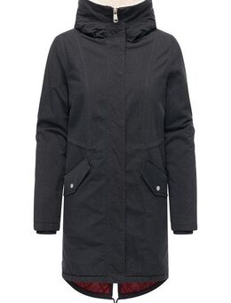 Ragwear Kurzmantel Coogle YOUMODO Kurzer Damen Wintermantel mit Rucksack-Trägern