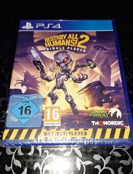 DESTROY ALL HUMANS 2 PLAYSTATION 4 NEU UND OVP - Düsseldorf Zentrum
