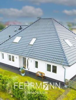 Direkt Einziehen & Wohlfühlen: Stilvolles Zweifamilienhaus in ruhiger Wohngegend von Sögel zum Kauf - Sögel