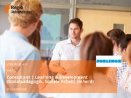 Consultant | Learning & Development (Sozialpädagogik, Soziale Arbeit) (m/w/d) - Dortmund