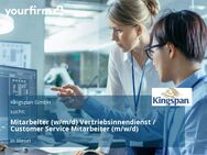 Mitarbeiter (w/m/d) Vertriebsinnendienst / Customer Service Mitarbeiter (m/w/d) - Wesel