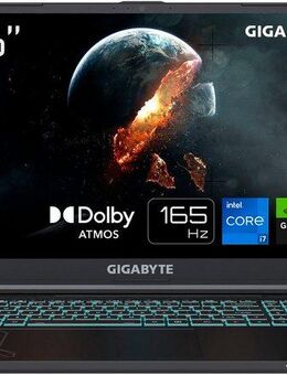 Gigabyte G6 KF Gaming-Notebook (40,64 cm/16 Zoll, Intel Core i7 13700H, GeForce RTX 4060, 1000 GB SSD)