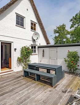 Die Krönung am Ende | Großzügiges Reetdachendhaus mit allen Annehmlichkeiten für luxuriösen Urlaub - Sankt Peter-Ording
