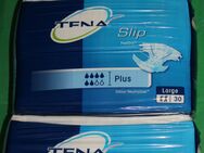 RAR, alte Tena Slip Plus in Large, Feel Dry, Folie außen weiß mit blau - Ainring