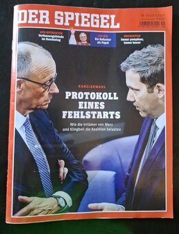 Der Spiegel Nr. 20 | Mai 2025 von 10.5.2025 Zeitschrift Politik neu nie gelesen - Essen