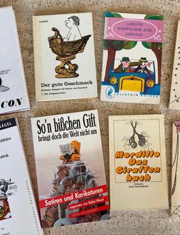 8 Bücher Satire und Karikatur - Hannover