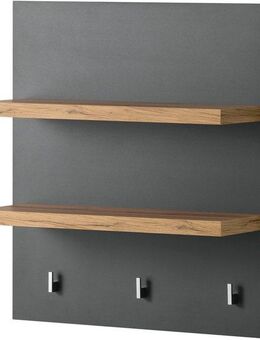 KOCHSTATION Wandregal KS-Westminster, mit 2 Ablageböden, 3 Haken, Breite 60 cm, exclusiv by Otto