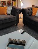 2 Sofas Chesterfield in grau in 50996