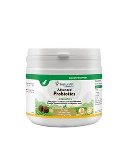 NaturVet Advanced Probiotics + - 120 Chews
