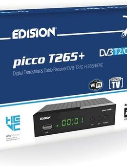 DVBT2 und DVBC Receiver H265 HEVC FTA Full HD PVR USB HDMI 2in1 - Berlin Neukölln
