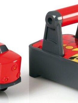 BRIO® Spielzeug-Eisenbahn BRIO® WORLD, IR Frachtlok, mit Licht und Soundfunktion