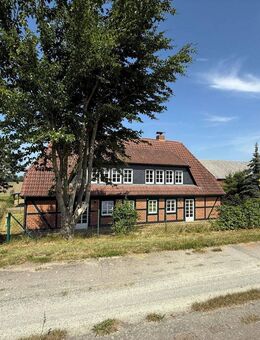 Historisches Fachwerkhaus in erster Reihe direkt am Deich - Lenzerwische