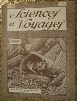 Zeitschrift ; Sciences et Voyages , Nummer 473 , 20. September 1928 , Frankreich , Größe 31cm x 23,5cm - Görlitz
