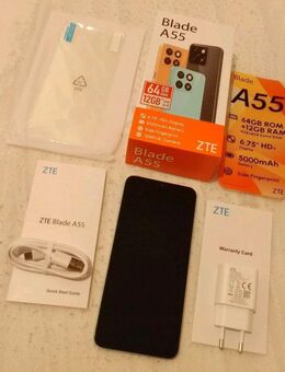 ZTE Blade A55 Handy, Ersatzteil/defekt mit Handyhülle - Landau (Pfalz)