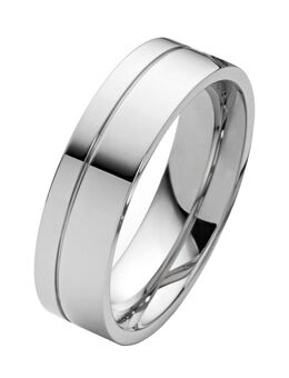 Herrenring Edelstahl HE019 mit kostenloser Gravur - Aholming