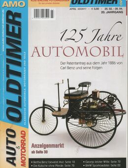 AMO Auto & Motorrad Oldtimer Heft 03/2011 - Spraitbach