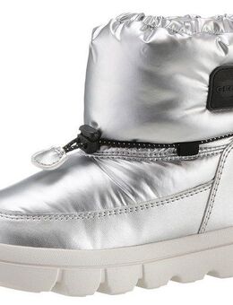 Geox J WILLABOOM GIRL B ABX Winterboots Klettstiefel, Babystiefel Snowboots mit Schnellverschluss