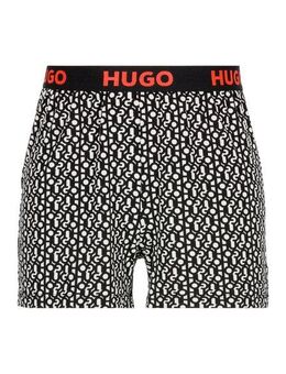 HUGO Shorts UNITE_SHORTS PRINTED mit elastischem Logo-Bund