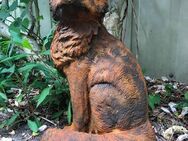 Fuchs, Steinskulptur, Fuchs Tierfiguren, Fuchs Gartenfiguren, Steinoxid - Heek