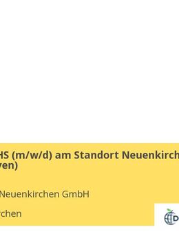 Manager EHS (m/w/d) am Standort Neuenkirchen (bei Cuxhaven) - Neuenkirchen (Landkreis Cuxhaven)