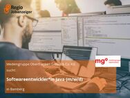 Softwareentwickler*in Java (m/w/d) - Bamberg