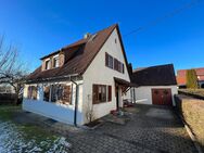 Schön gelegenes Einfamilienhaus mit Garage u. großem Garten in Lenningen-Hochwang. - Lenningen