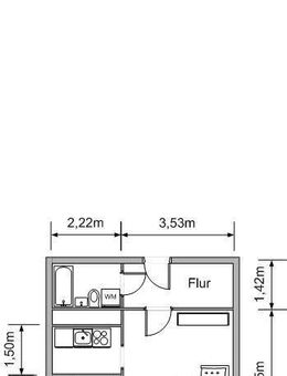 sonnige möblierte Singlewohnung mit Balkon und Aufzug - Lichtenstein (Sachsen)