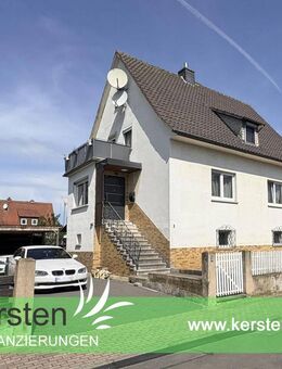 Modern gestaltetes Ein- bis Zweifamilienhaus mit schönem Garten und Blick auf die Felsburg in liebevolle Hände abzuge... - Felsberg