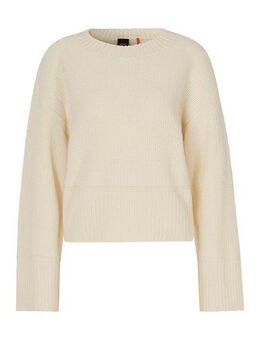 BOSS ORANGE Strickpullover Foussin Premium Damenmode in modischer Strukturoptik