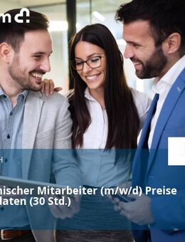 Kaufmännischer Mitarbeiter (m/w/d) Preise & Stammdaten (30 Std.) - Limbach (Baden-Württemberg)