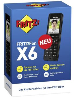 AVM FRITZ!Fon X6 schwarz - Bad Gandersheim