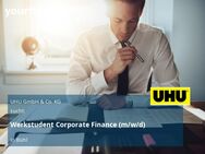 Werkstudent Corporate Finance (m/w/d) - Bühl