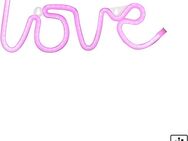 JUST LIGHT LED Wandleuchte NEON-LOVE, LED fest integriert, Warmweiß