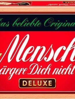 Schmidt Spiele Spiel Mensch ärgere Dich nicht - Deluxe, Familienspiel
