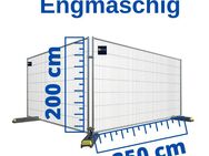 Paket: 40 x Bauzaun Engmaschig mit Füßen & Schellen (138m) - Vechelde