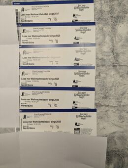 6 x Loss mer Weihnachsleeder singe 2025 - 23.12.2025 - Köln