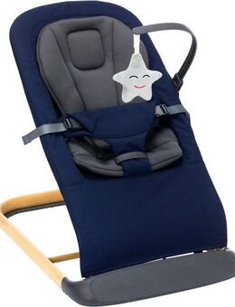 Fillikid Babywippe Star, marine grau