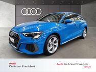 Audi A3, Sportback 40 TFSI e S line VC, Jahr 2022 - Frankfurt (Main)