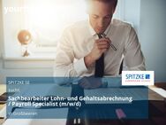 Sachbearbeiter Lohn- und Gehaltsabrechnung / Payroll Specialist (m/w/d) - Großbeeren