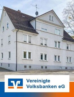 3-Zimmer-Erdgeschoss-Wohnung sofort Frei mit AAP im Freien - Pfullingen