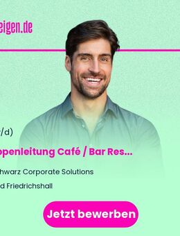 Gruppenleitung Café / Bar (m/w/d) Restaurant Bad Friedrichshall - Bad Friedrichshall