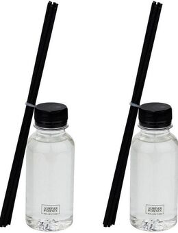 SCHÖNER WOHNEN-Kollektion Raumduft-Nachfüllflasche »Cedar« (Set, 2-St), anregender Duft, je 150 ml, wiederverschließbar, 12 Duftstäbchen