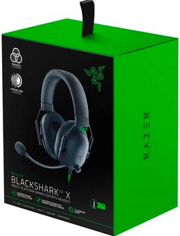 Razer BlackShark V2 X Gaming Headset Virtual 7.1 3.5mm Multi-Plattform Black - Fulda