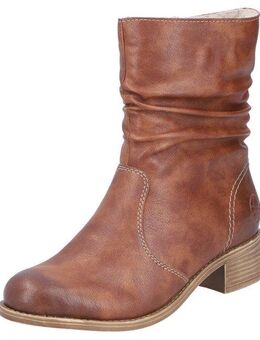 Rieker Winterstiefelette, Boots, Winterboots, Blockabsatz, mit Innenreißverschluss