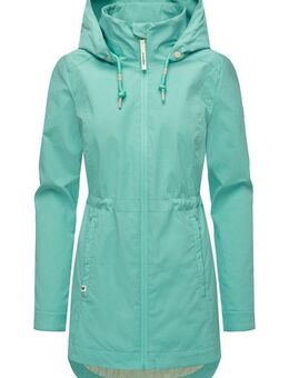 Ragwear Kurzmantel Dakkota B Übergangsjacke wasserdicht mit feiner Rillenstruktur