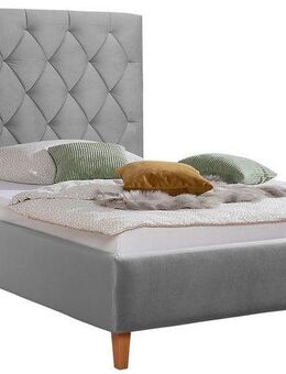 Home affaire Polsterbett Sunley 140, Kreuzsteppung, Kopfteilhöhe 142 cm, ohne oder mit Matratze/Lattenrost